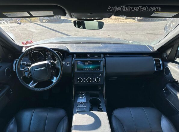 SALRG2RV9L2419320 2020 LAND ROVER DISCOVERY Silver Widok wnętrza z przodu