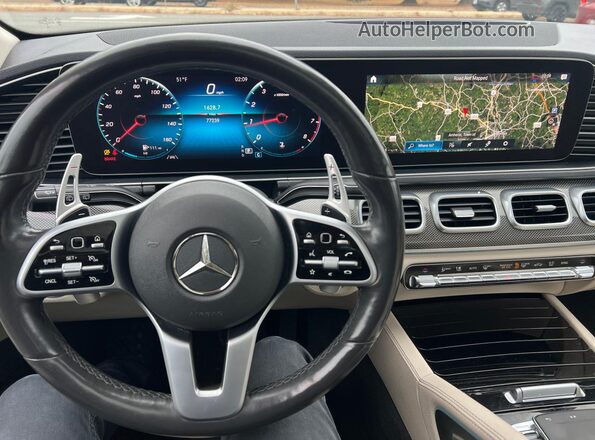 4JGFB4KB0LA008653 2020 MERCEDES-BENZ GLE Серый Вид панели приборов