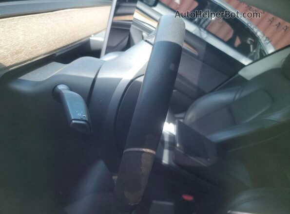 5YJ3E1EA3NF185238 2022 TESLA MODEL 3 Gray უკანა სავარძლების ხედი
