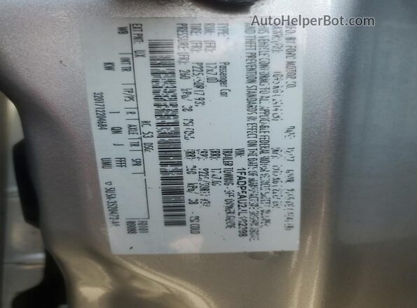 1FADP5AU2JL102398 2018 FORD C-MAX Silver 