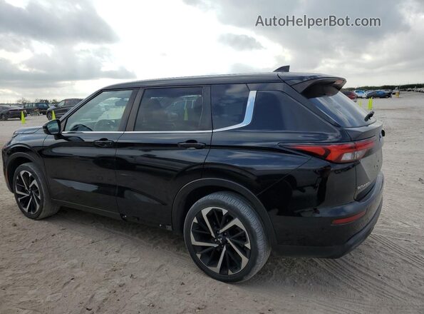 JA4J3TA83NZ020192 2022 MITSUBISHI OUTLANDER Black უკანა მარჯვენა