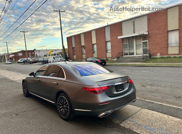 W1K6G7GB6NA106501 2022 MERCEDES-BENZ S-CLASS Серый 