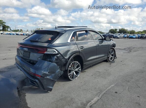 WA1EVAF18MD020681 2021 AUDI Q8 Gray Przód prawy