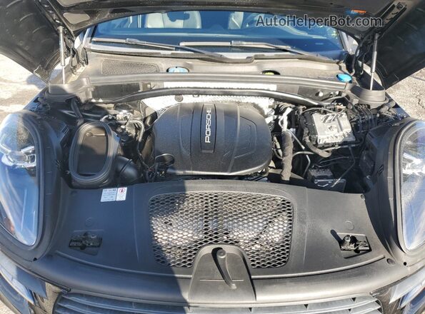 WP1AA2A50LLB14508 2020 PORSCHE MACAN Black VIN կոդի պիտակի տեսք