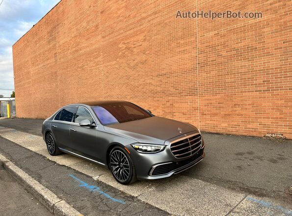 W1K6G7GB6NA106501 2022 MERCEDES-BENZ S-CLASS Серый 
