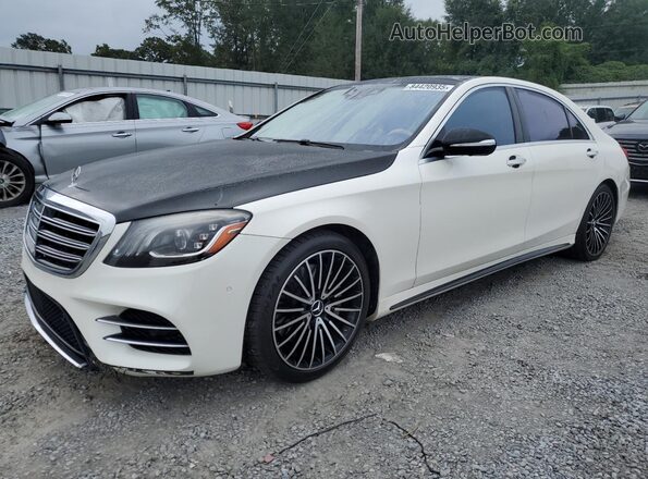 WDDUG6GB8JA346550 2018 MERCEDES-BENZ S-CLASS Белый 