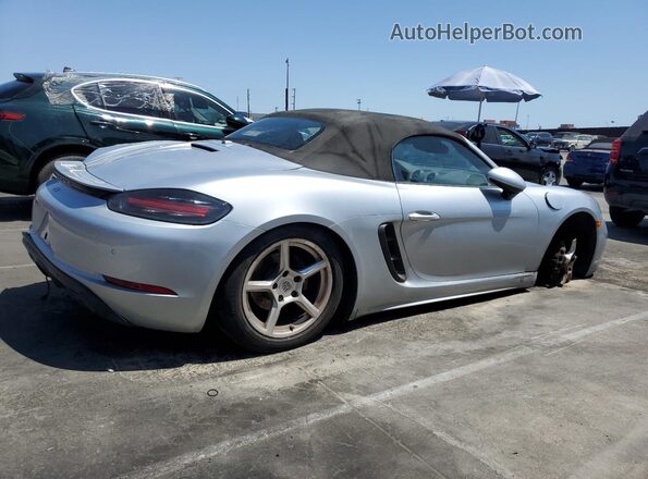 WP0CA2A80HS220216 2017 PORSCHE BOXSTER Silver 