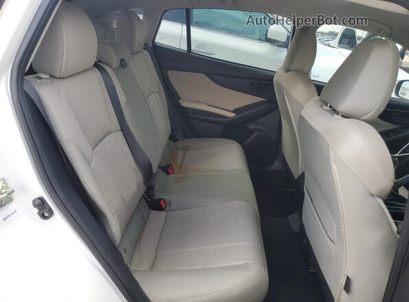 4S3GTAB64L3734205 2020 SUBARU IMPREZA White Rear interior view