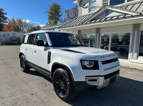 SALEK7RX2M2040737 2021 LAND ROVER DEFENDER White უკანა მარცხენა