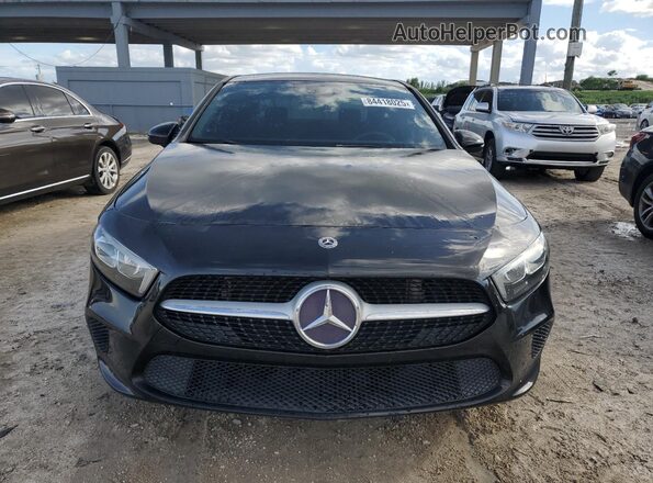 WDD3G4EB1KW001089 2019 MERCEDES-BENZ A Black Вид ззаду