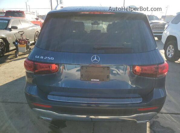 W1N4M4GBXMW107248 2021 MERCEDES-BENZ GLB-CLASS Blue წინა სალონის ხედი