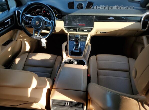 WP1AA2AY3LDA06758 2020 PORSCHE CAYENNE Black Vista del cuadro de instrumentos