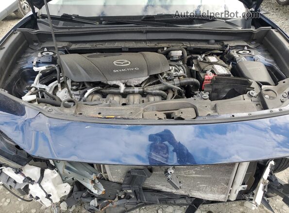 3MVDMBCL8MM316593 2021 MAZDA CX30 Blue Widok komory silnika