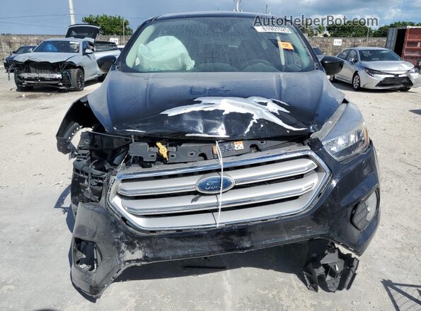 1FMCU0GD1KUA89711 2019 FORD ESCAPE Black Rear view