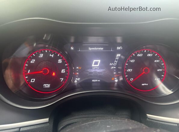 2C3CDXHG9NH221499 2022 DODGE CHARGER Purple Vista del cuadro de instrumentos