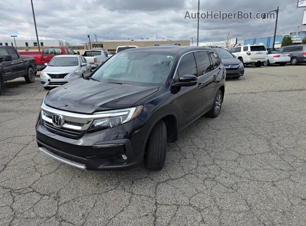 5FNYF5H58NB038745 2022 HONDA PILOT Black Հետևի աջ
