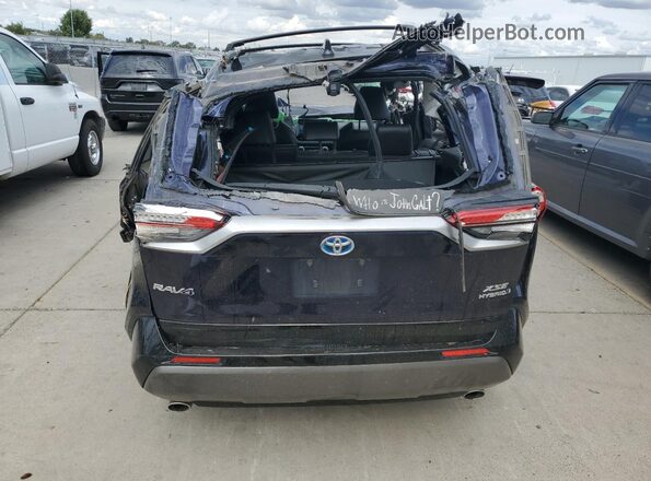 JTMEWRFV6LJ032994 2020 TOYOTA RAV4 Blue Вид ззаду