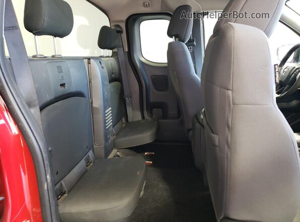 1N6ED1CL1RN649535 2024 NISSAN FRONTIER Red Widok wnętrza z tyłu