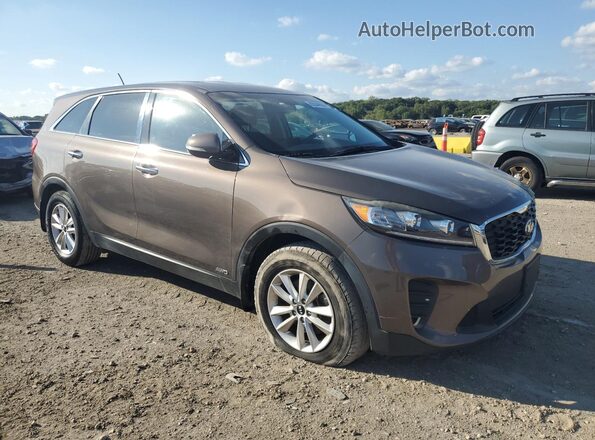 5XYPGDA59KG493184 2019 KIA SORENTO Brown Vista frontal