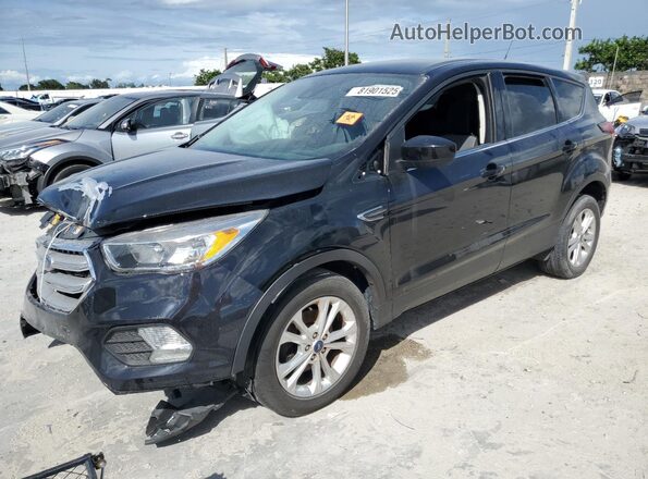 1FMCU0GD1KUA89711 2019 FORD ESCAPE Black Rear left