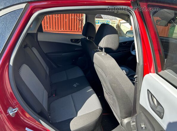 KM8K2CAA3LU471726 2020 HYUNDAI KONA Red წინა სალონის ხედი