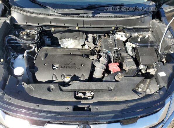 JA4ARUAU5MU024497 2021 MITSUBISHI OUTLANDER Black VIN sticker view