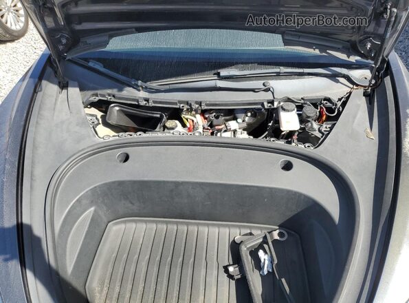 5YJ3E1EA3NF185238 2022 TESLA MODEL 3 Gray ძრავის განყოფილების ხედი