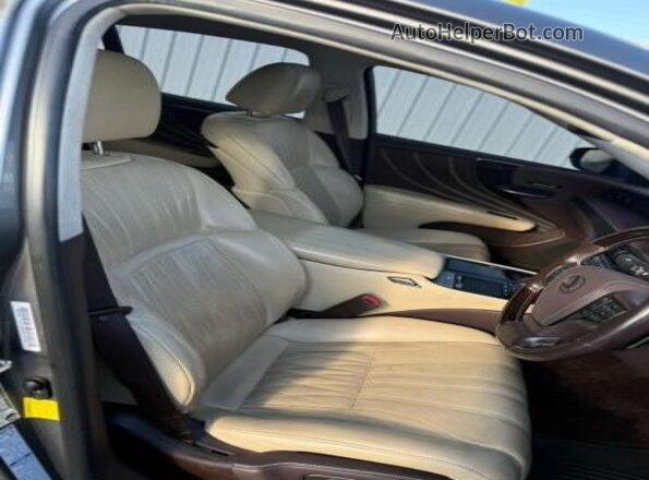 JTHD51GF2L5007508 2020 LEXUS LS Gray Հետևի տեսք