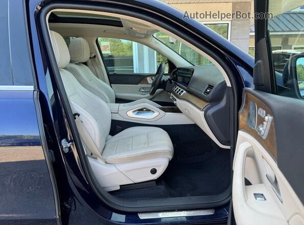 4JGFF5KE6LA267913 2020 MERCEDES-BENZ GLS Blue Widok z przodu