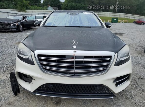 WDDUG6GB8JA346550 2018 MERCEDES-BENZ S-CLASS Белый 