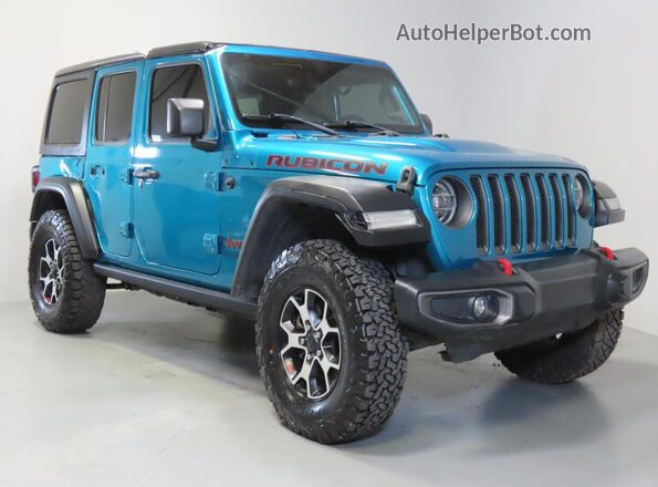 1C4HJXFG0LW141133 2020 JEEP WRANGLER Blue 