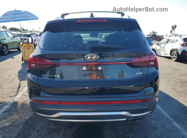 5NMS44AL4MH315192 2021 HYUNDAI SANTA Черный Вид салона спереди
