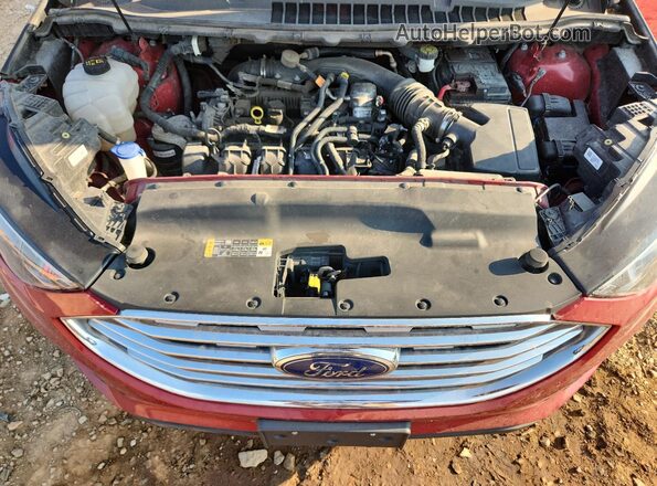 2FMPK3J92LBA69455 2020 FORD EDGE Red VIN კოდის სტიკერის ხედი