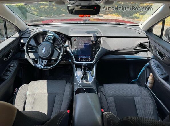 4S4BTACCXM3116608 2021 SUBARU OUTBACK Red Rear seats view