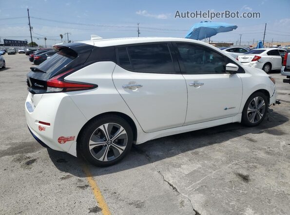 1N4AZ1CP7JC308622 2018 NISSAN LEAF White 