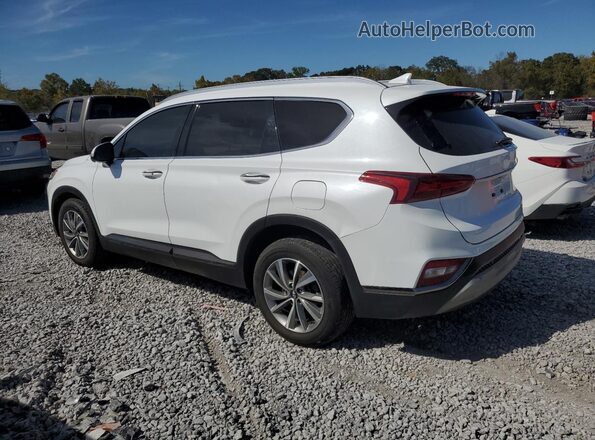 5NMS53AD7LH261191 2020 HYUNDAI SANTA FE Белый Задняя правая четверть