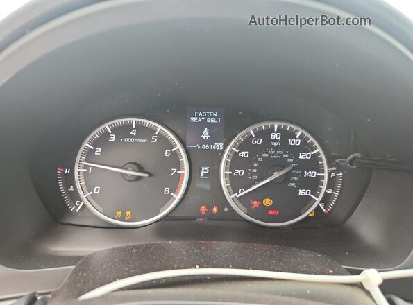 19UDE2F37HA014730 2017 ACURA ILX Белый Вид щитка приборов