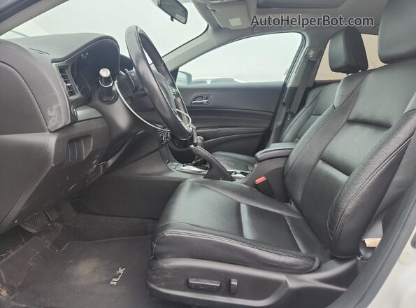 19UDE2F37HA014730 2017 ACURA ILX Белый Вид салона спереди