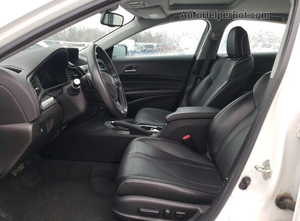 19UDE2F73KA003430 2019 ACURA ILX White წინა სალონის ხედი