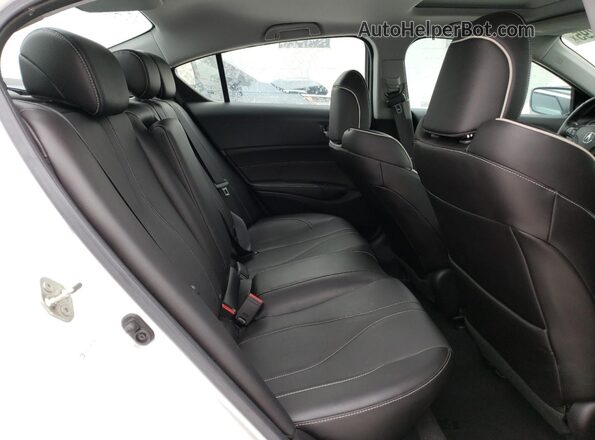 19UDE2F73KA003430 2019 ACURA ILX White უკანა სავარძლების ხედი