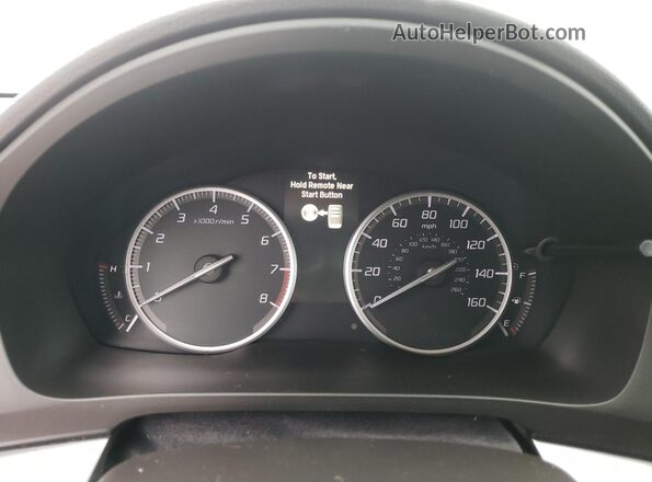 19UDE2F73KA003430 2019 ACURA ILX White ხელსაწყოთა პანელის ხედი