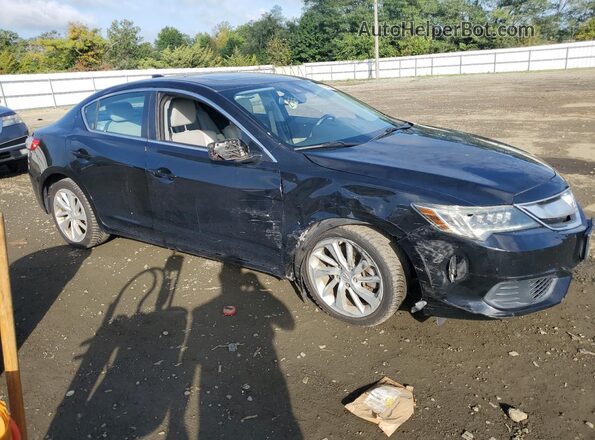 19UDE2F76HA010753 2017 ACURA ILX Черный Передняя правая четверть