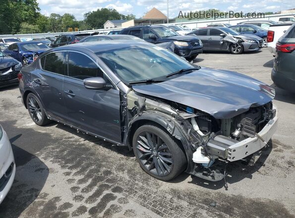 19UDE2F83LA009707 2020 ACURA ILX Charcoal Передня права чверть