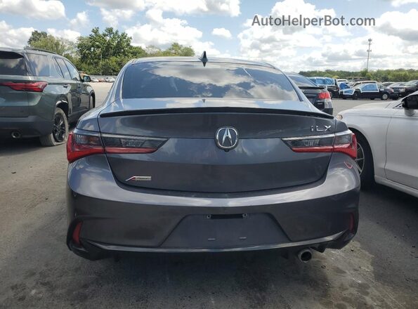19UDE2F83LA009707 2020 ACURA ILX Charcoal Вид ззаду