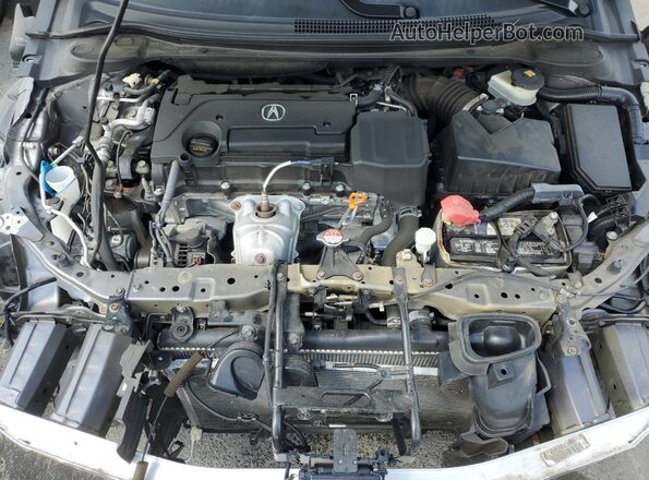 19UDE2F83LA009707 2020 ACURA ILX Charcoal Вид задньої частини салону