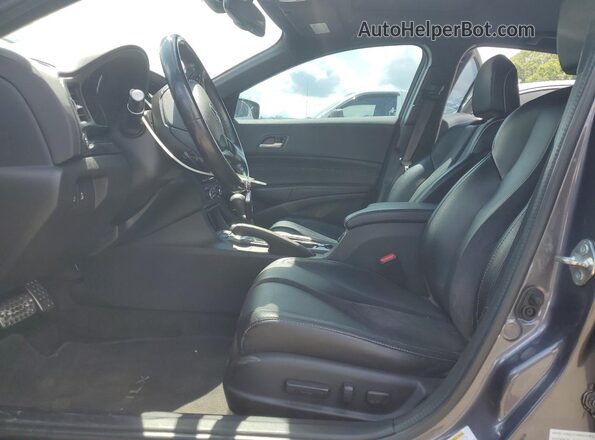19UDE2F83LA009707 2020 ACURA ILX Charcoal Вид салону спереду