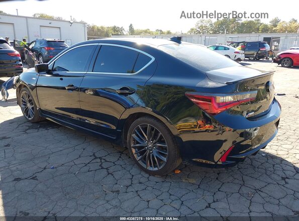 19UDE2F86MA009850 2021 ACURA ILX Black Trasero izquierdo