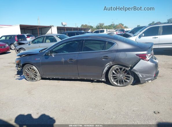 19UDE2F87NA006845 2022 ACURA ILX Gray Панорамний вид салону 360°