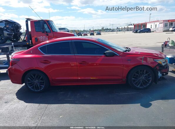 19UDE2F89KA002436 2019 ACURA ILX Red Widok wnętrza 360 stopni