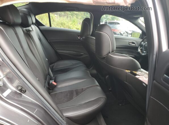 19UDE2F89MA000401 2021 ACURA ILX Gray Widok tylnych siedzeń